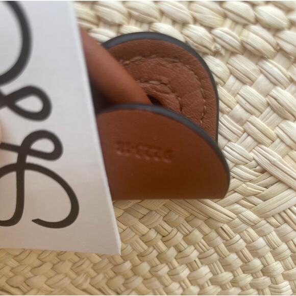 ❌❌SOLD!LOEWE PAULA IBIZA SUMMER MEDIUM ANAGRAM BASKET STRAW RAFFIA TOTE BAG NWT! - Picture 15 of 15